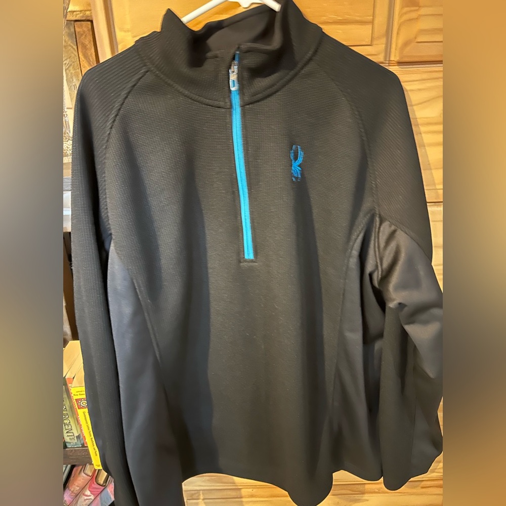 Spyder Core Sweater Quarter Zip Pullover Jacket sz XXL